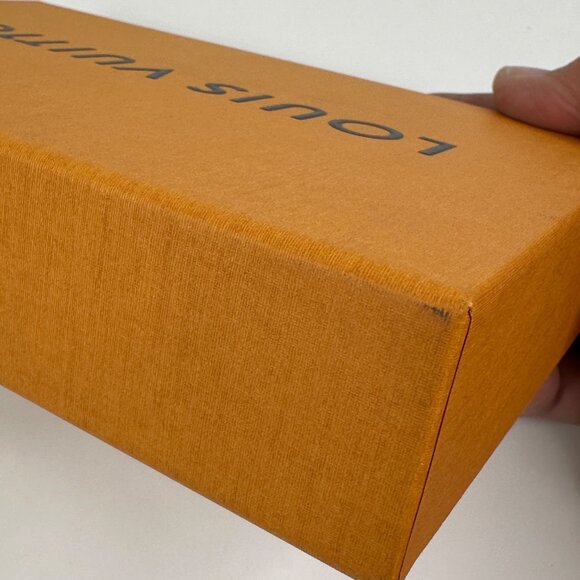 Louis Vuitton Orange Drawer Gift Box With Pull Tab For Accessories 5.5"x8.25" - Picture 13 of 14